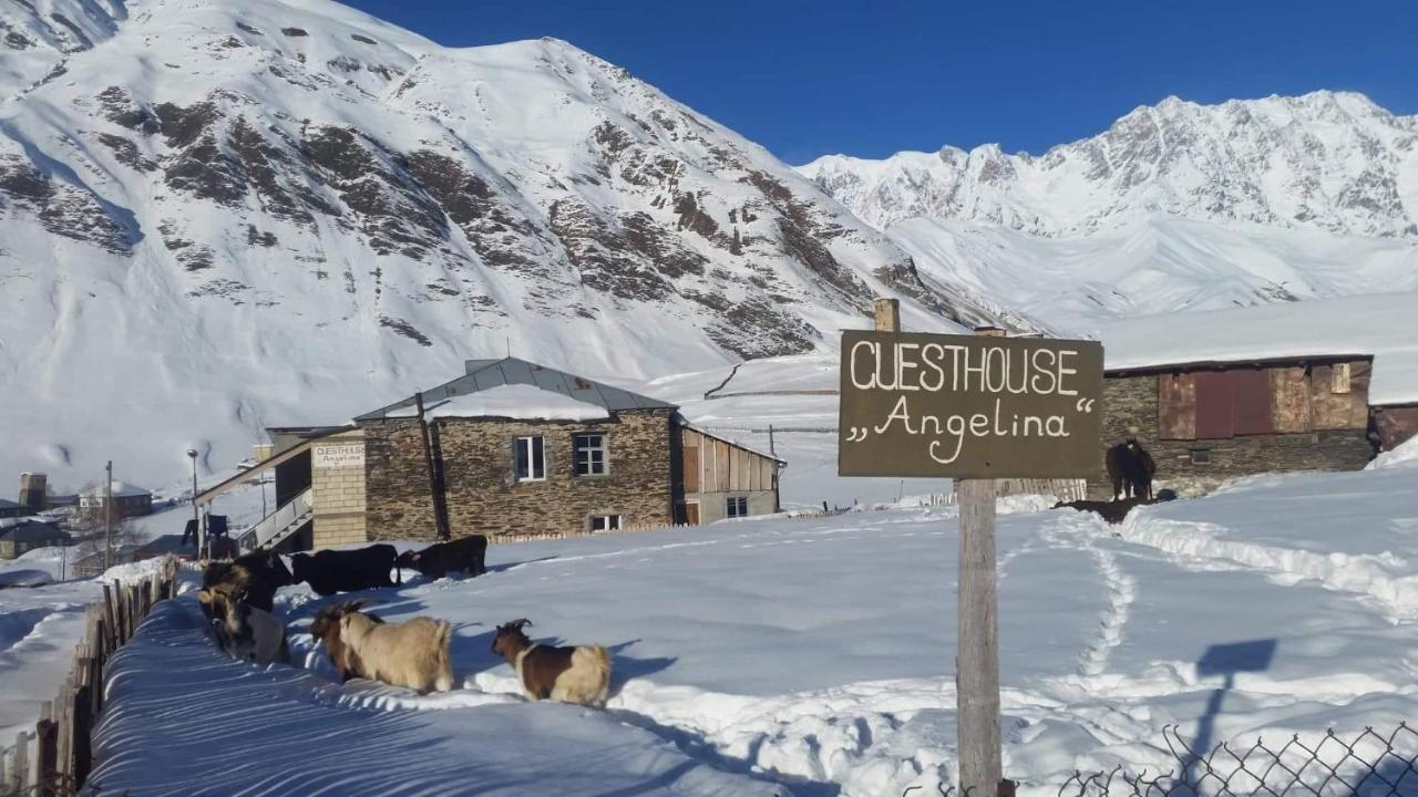 Guesthouse Angelina Ushguli Zewnętrze zdjęcie